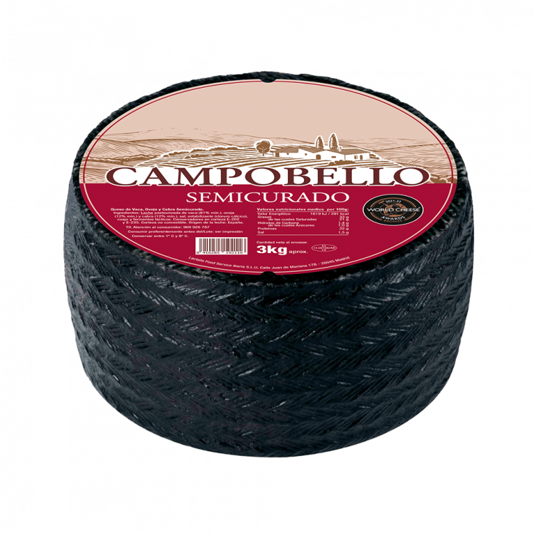 Campobello Semicurado 3 kg Lactalis Foodservice Iberia