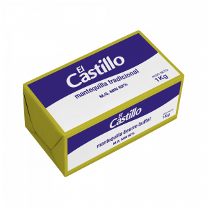 Mantequilla bloque 1 kg El Castillo
