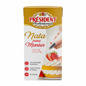 Nata UHT Montar Président Profesional 35% MG 1L
