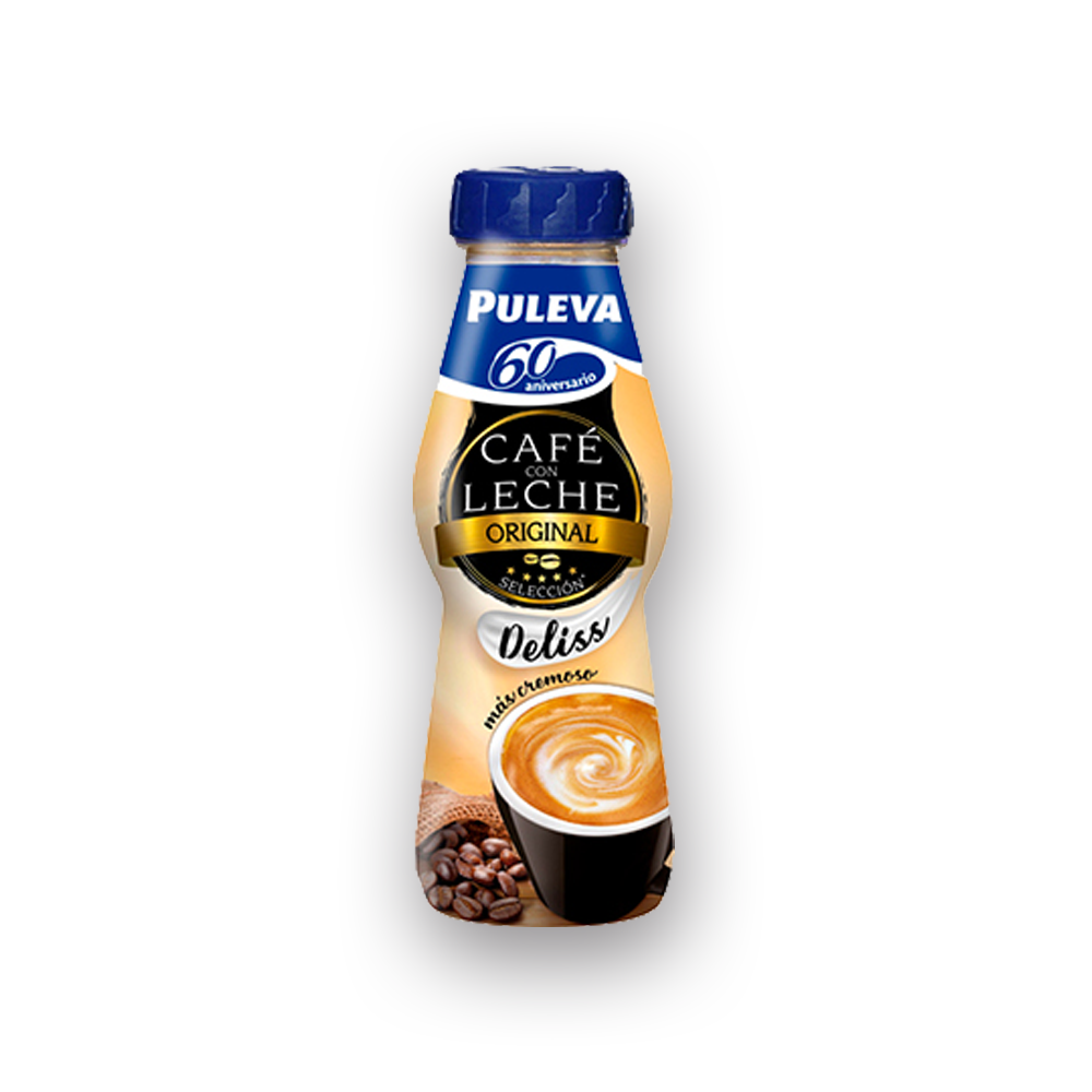 Puleva Cafe con leche Original Deliss PET 220 ml - Lactalis Foodservice  Iberia