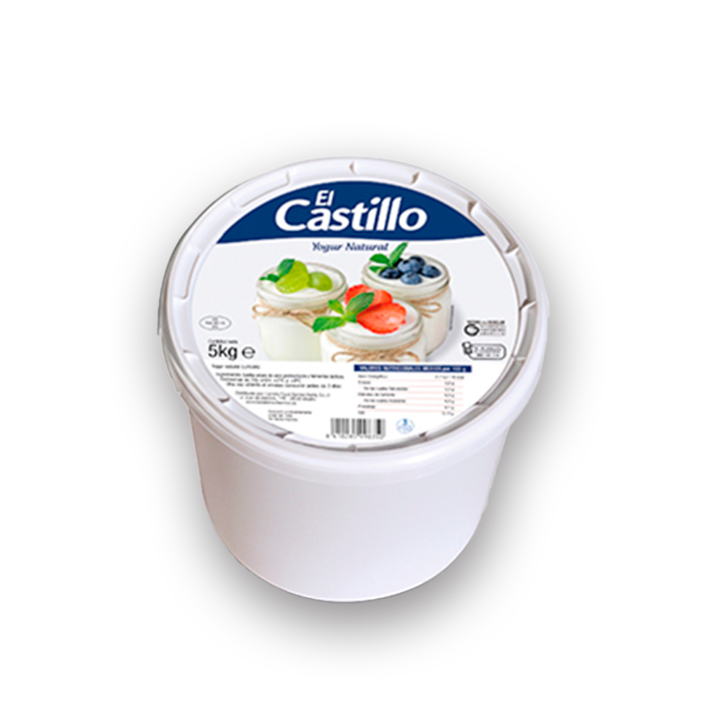 Yogur Natural 5 Kg El Castillo - Lactalis Foodservice Iberia