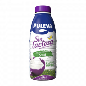 Puleva Sin lactosa SEMIDESNATADA 1%MG BP UHT 1L