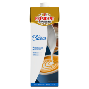 Leche clásica BRIK Square 1L Président Profesional